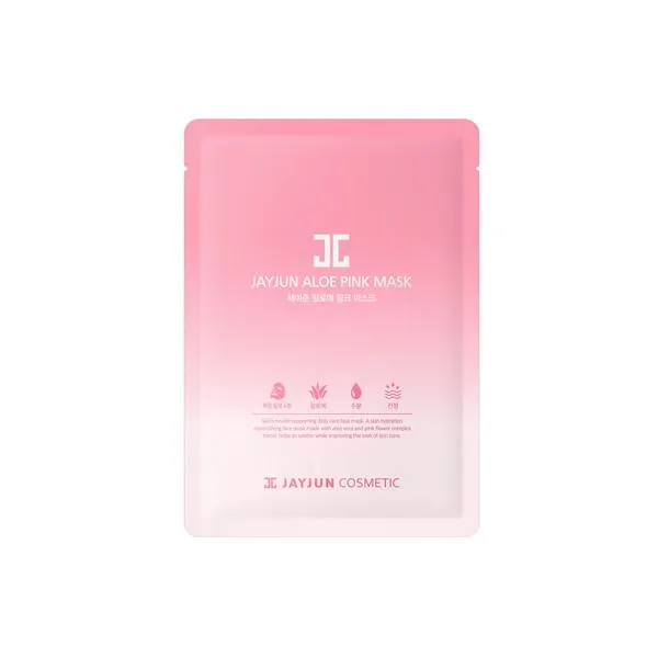 Aloe Pink Mask - 1 Box of 10 Sheets