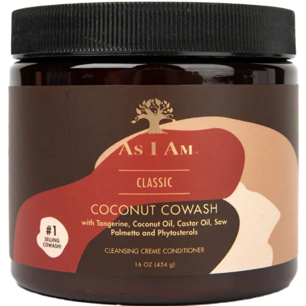 As I Am Classic Coconut CoWash for Curly & Wavy Hair 454g