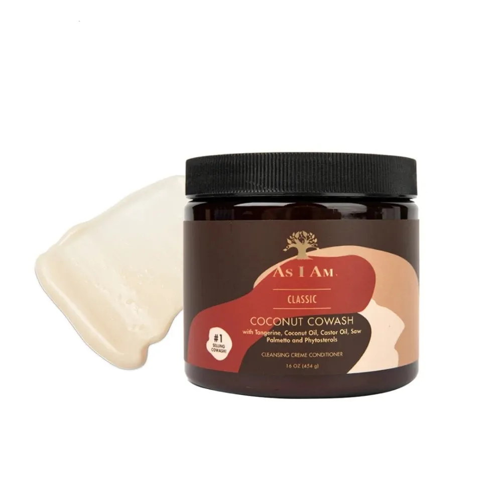 As I Am Classic Coconut CoWash for Curly & Wavy Hair 454g