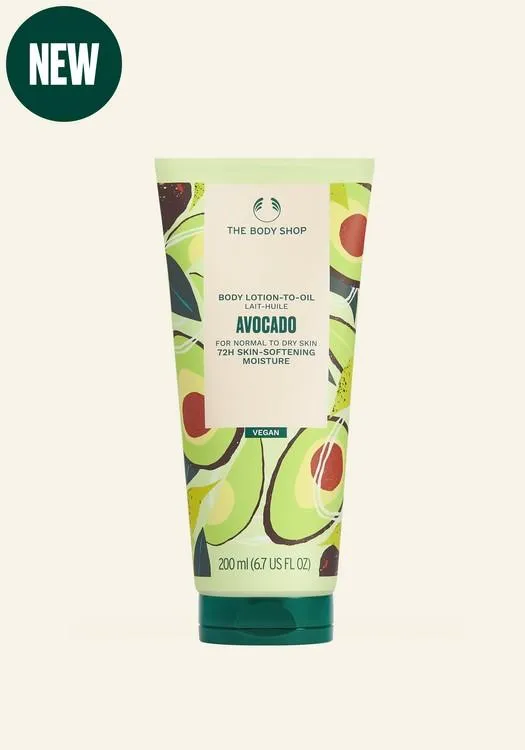 Avocado Lotion-to-Oil