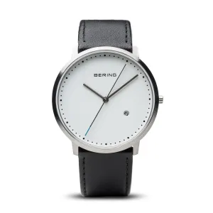 Bering Unisex Classic Brushed Silver Watch 11139-404