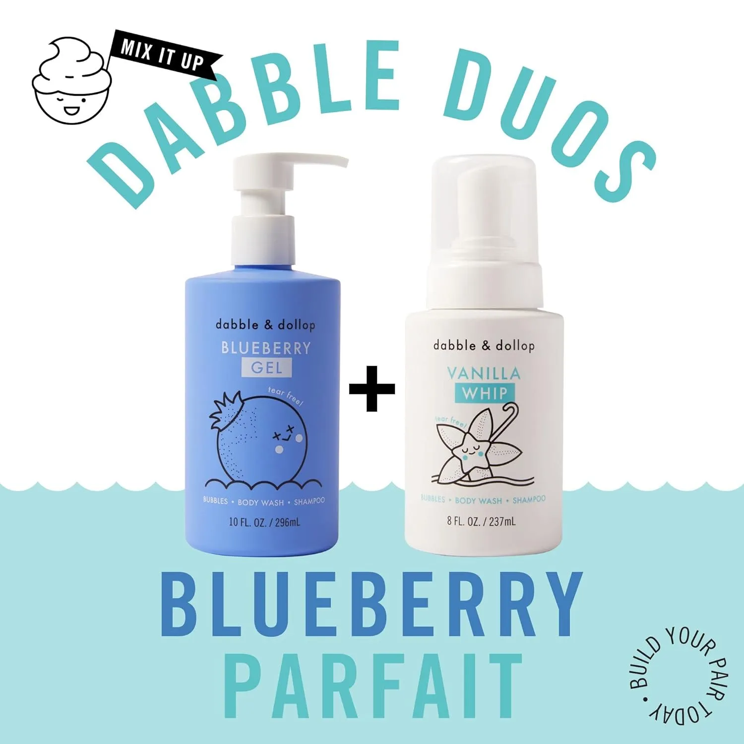 Blueberry   Vanilla Body Wash & Shampoo