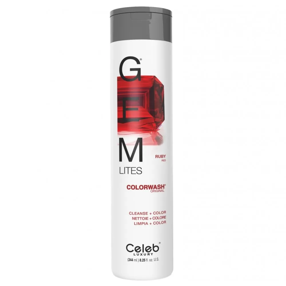 Celeb Luxury Gem Lites Color Wash Original Ruby 244ml