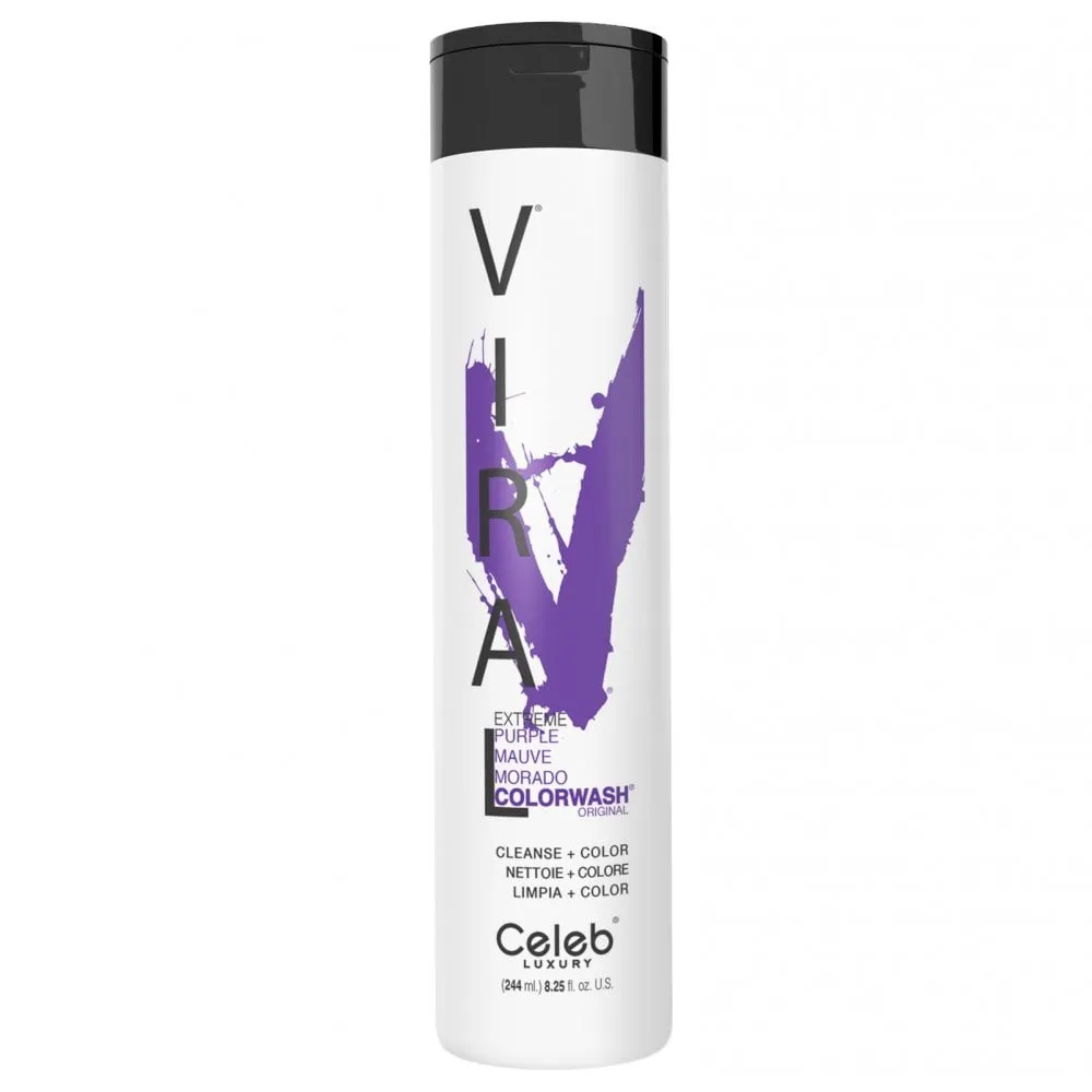 Celeb Luxury Viral Extreme Purple Color Wash 244ml