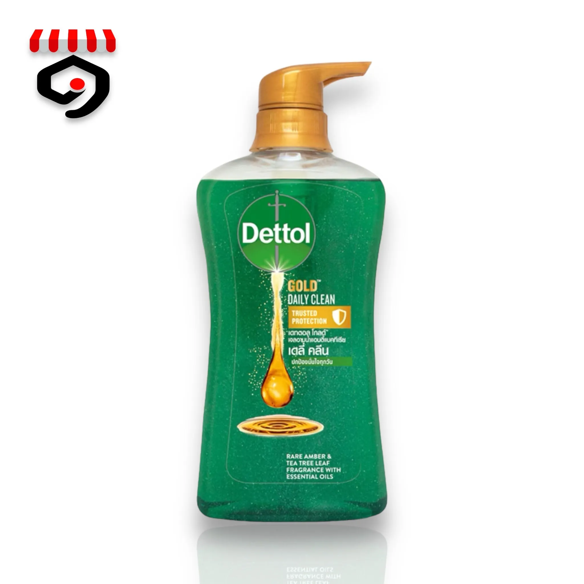 Dettol Gold Daily Clean Shower Gel 500g