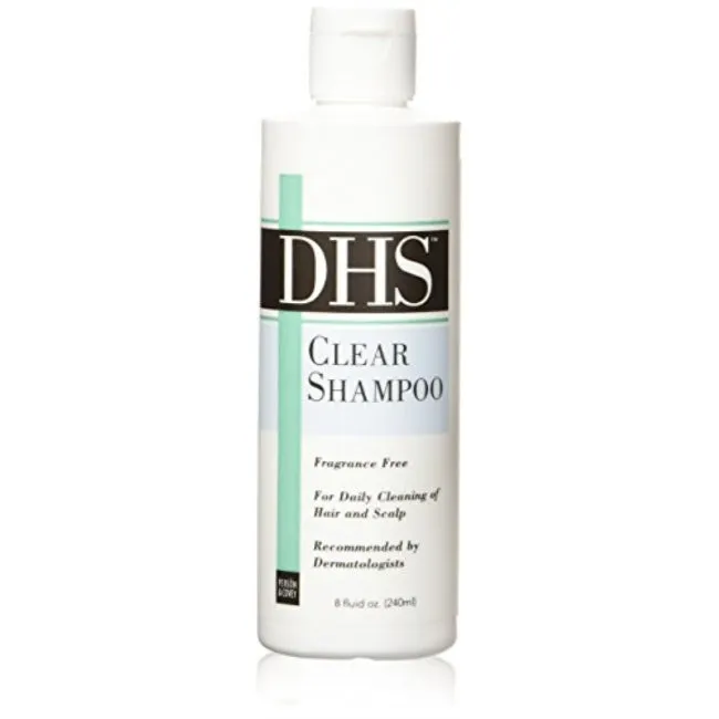 DHS Clear Shampoo Fragrance Free 8 oz