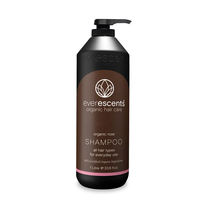 EverEscents Organic Rose shampoo 1Ltr