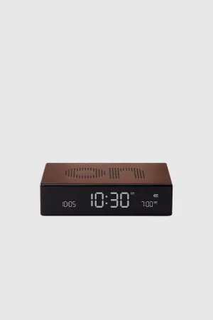 Flip Premium Reversible Alarm Clock - Bronze