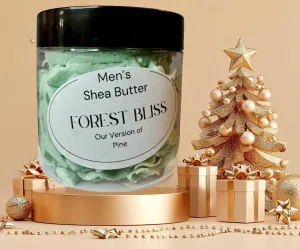 “Forest Bliss” (Our Version of Pine) Scented Shea Butter