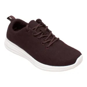 FreeShield Women's Real Wool Casual Burgundy