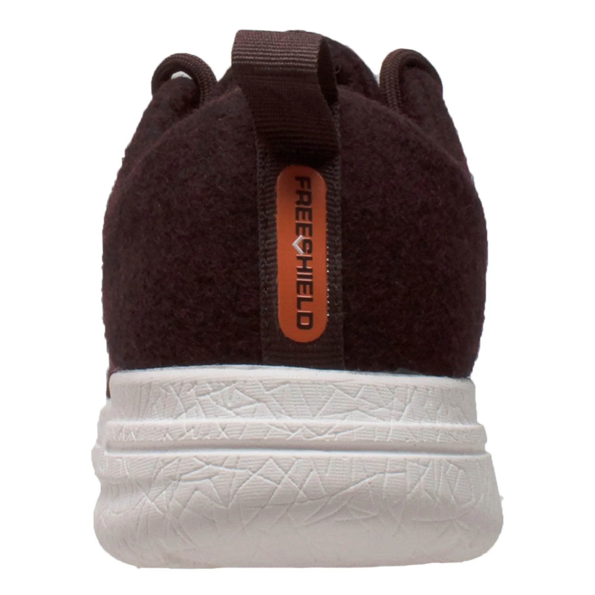 FreeShield Women's Real Wool Casual Burgundy