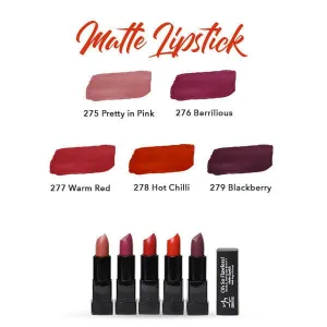 Hemani Herbal Infused Beauty Matte Lipstick - Blackberry