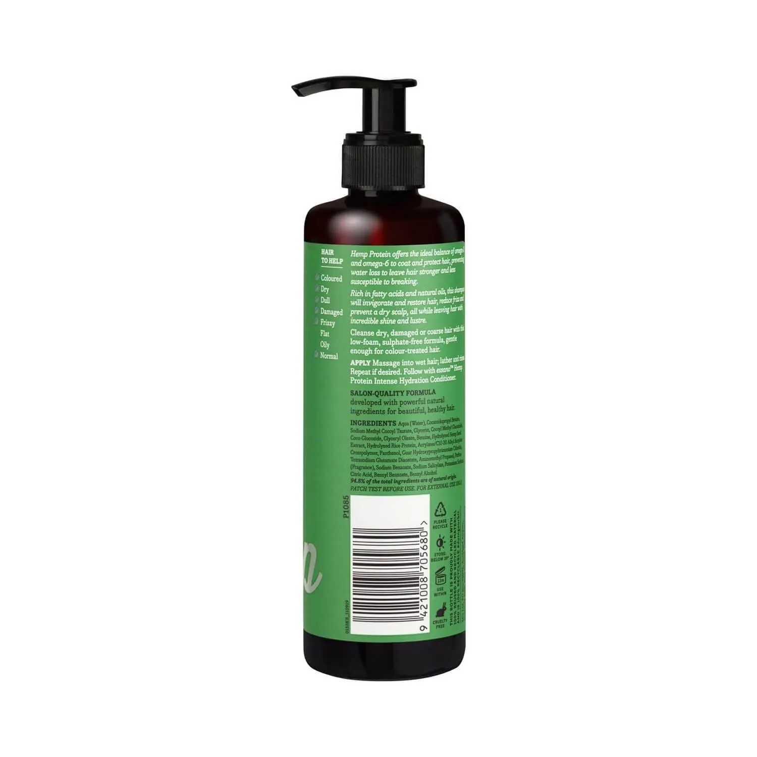 Hemp Protein Intense Hydration Shampoo