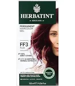 Herbatint Permanent Hair Color Plum FF3 4.5Oz