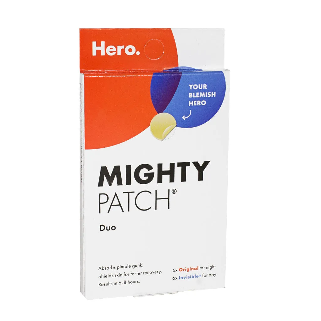 Hero Mighty Patch Duo Day & Night  Pimple Rescue Patches - 12 ct.