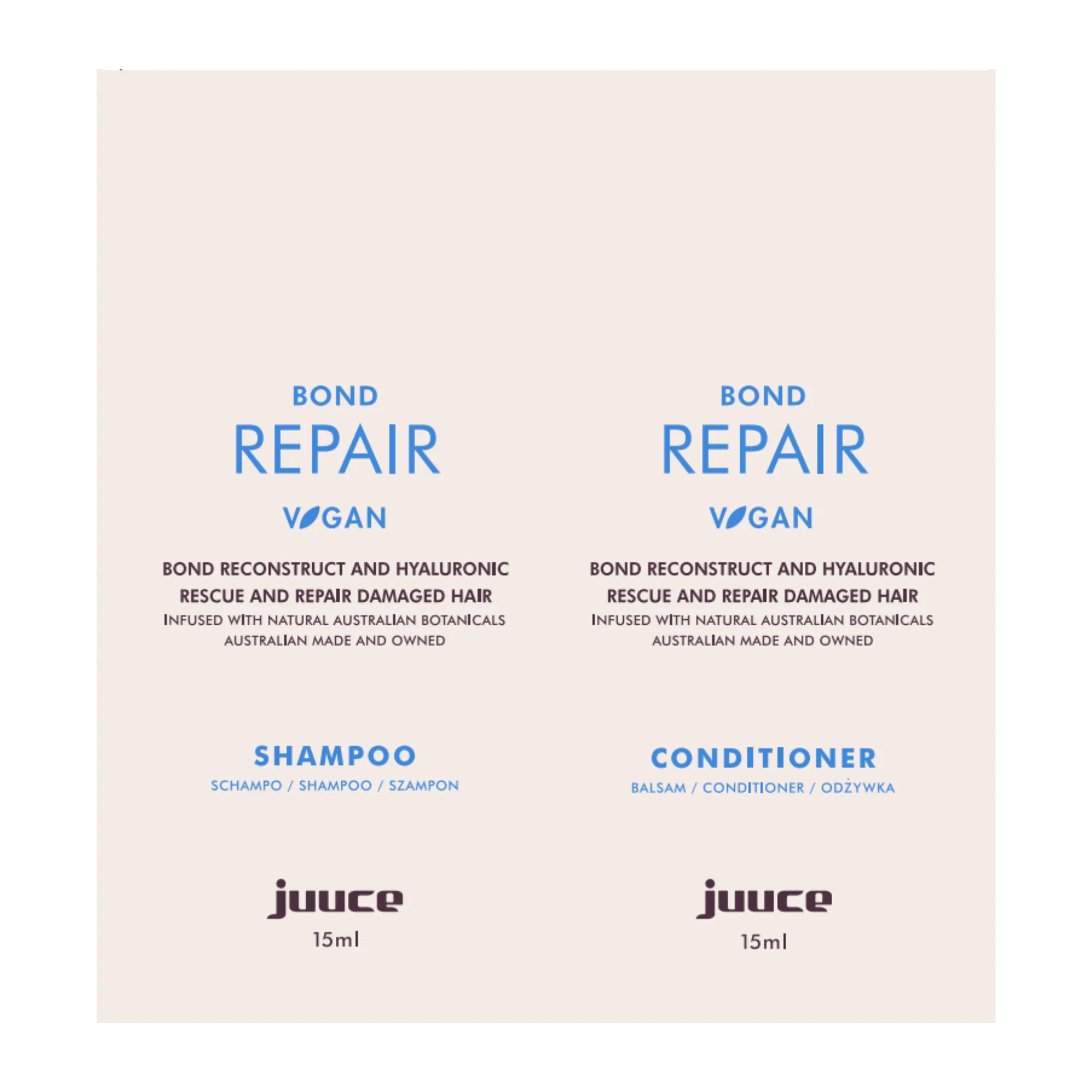 JUUCE Bond Repair Sachet Duo