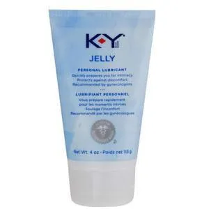 K-Y Personal Lubricated Jelly, 4 oz.