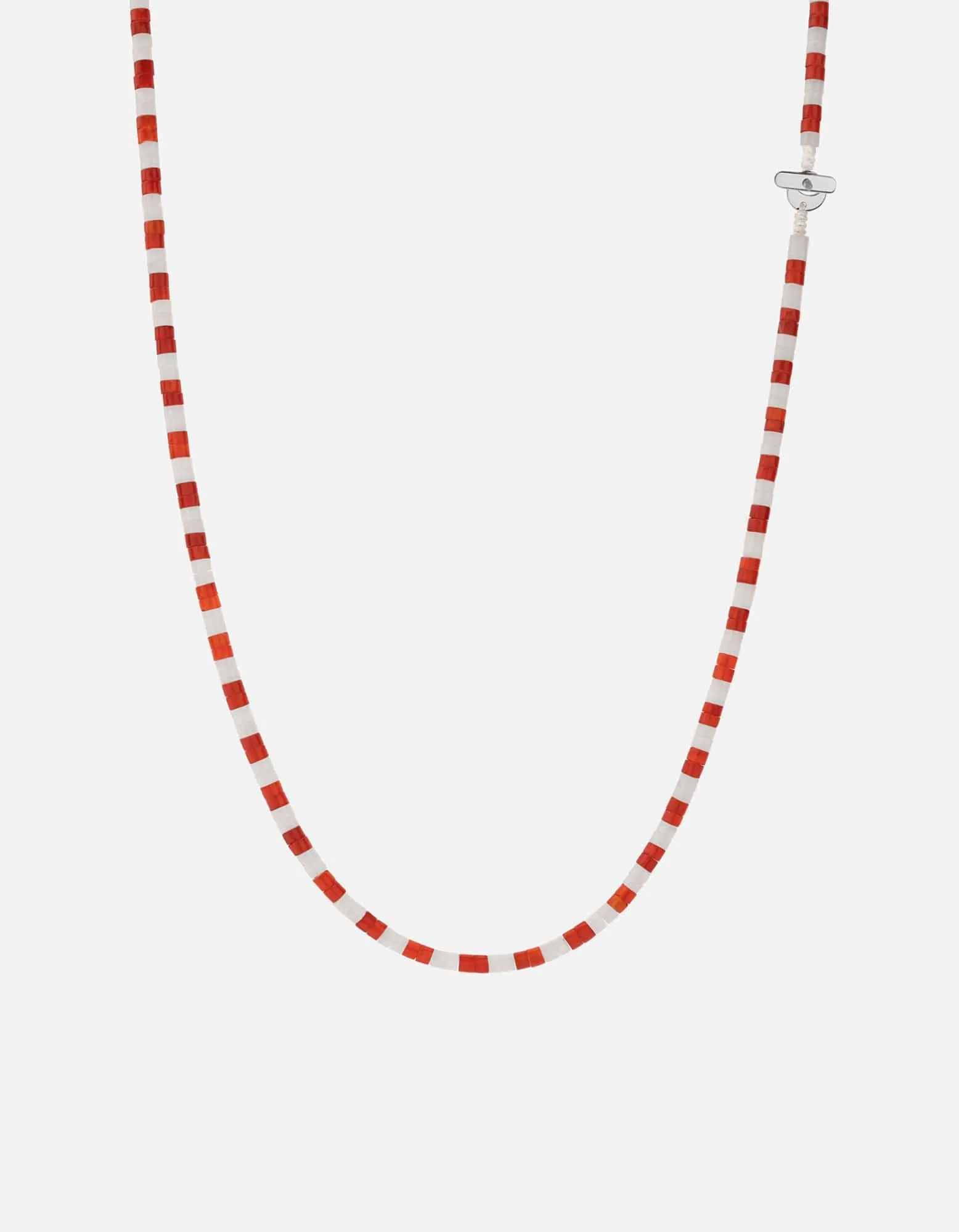 Kai Carnelian Necklace, Sterling Silver