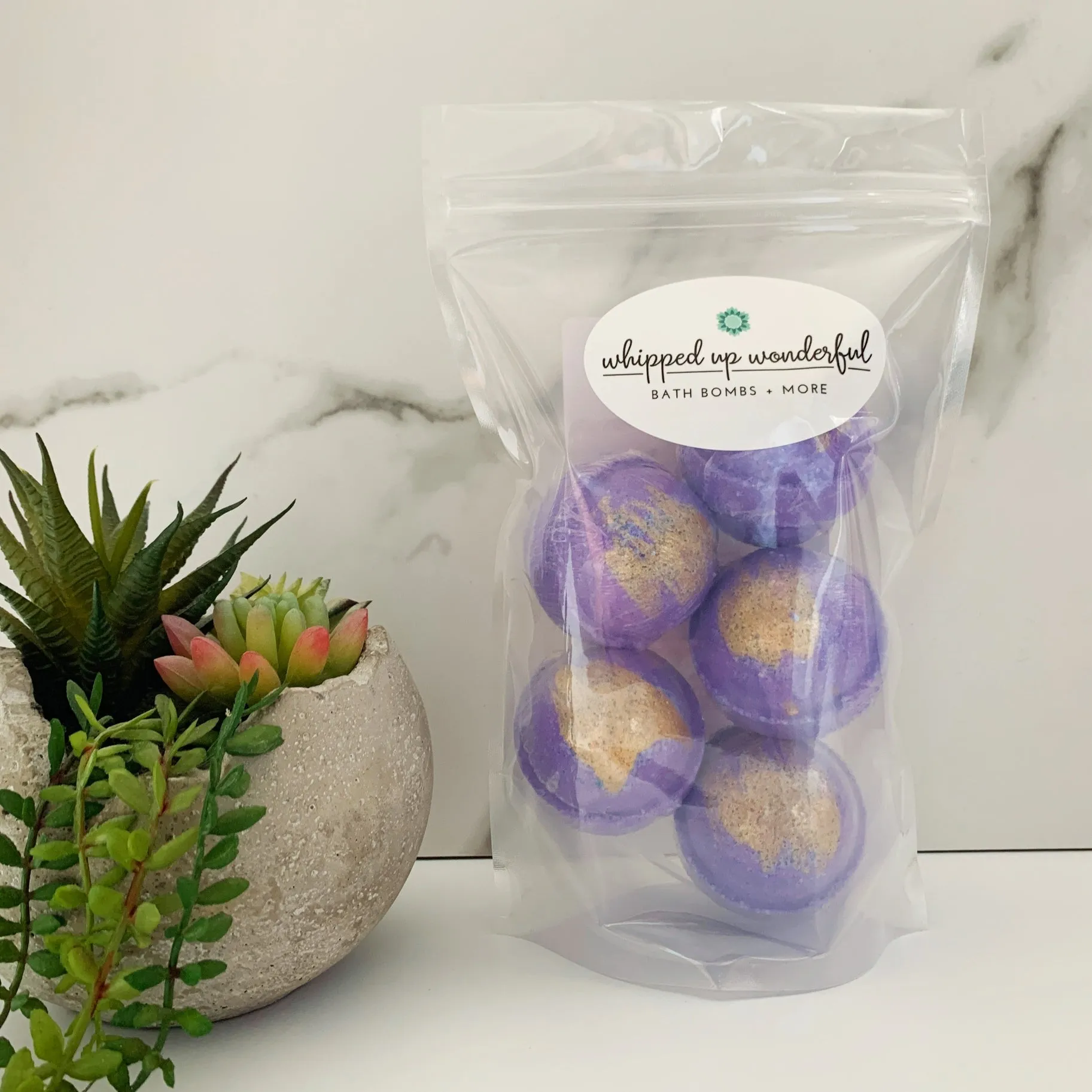 Lavender Honey Itty Bitty BomBombs- Mini Bath Bombs