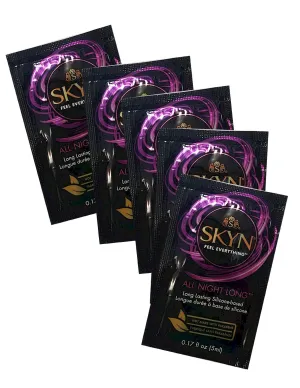 LIFESTYLES SKYN ALL NIGHT LONG Lubricant Singles