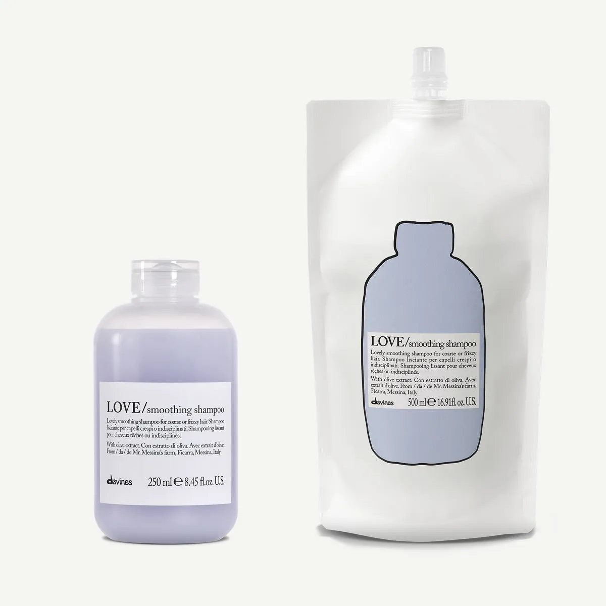 LOVE Smoothing Shampoo Refill Duo