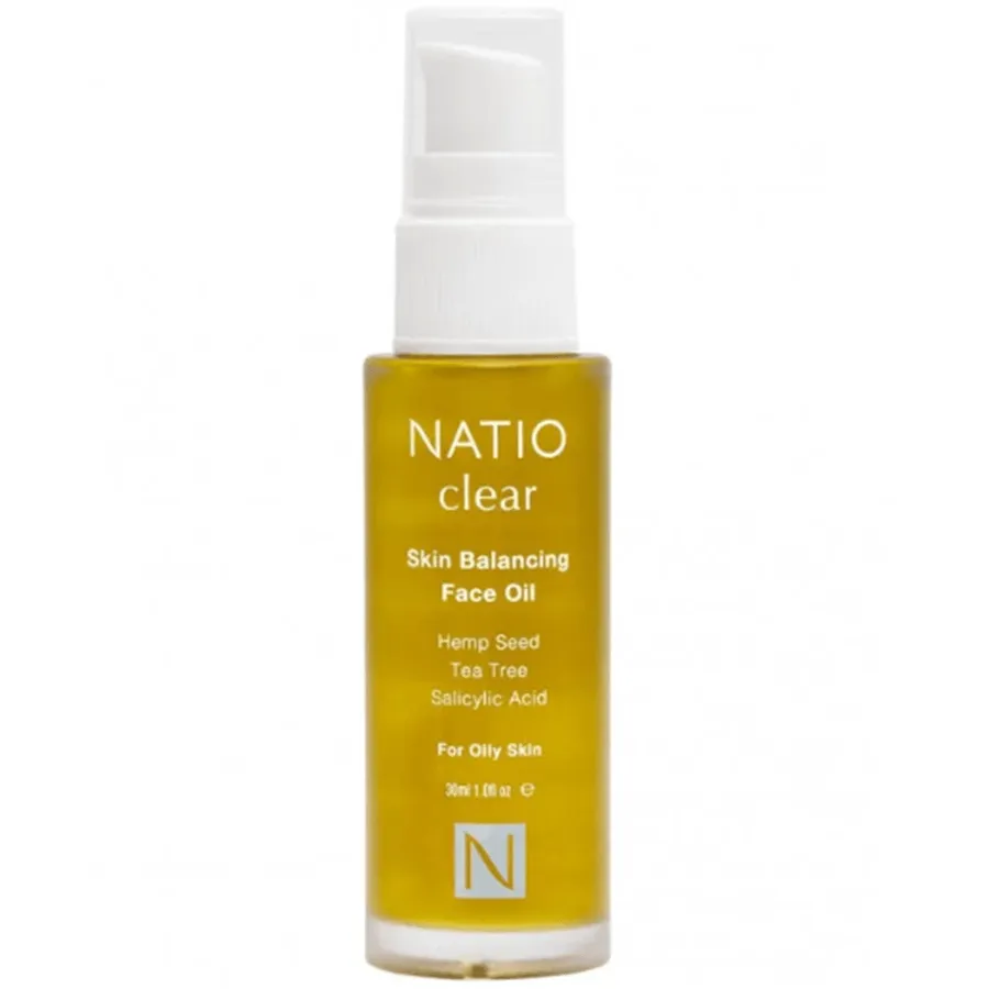 Natio Clear Skin Balancing Face Oil 30ml