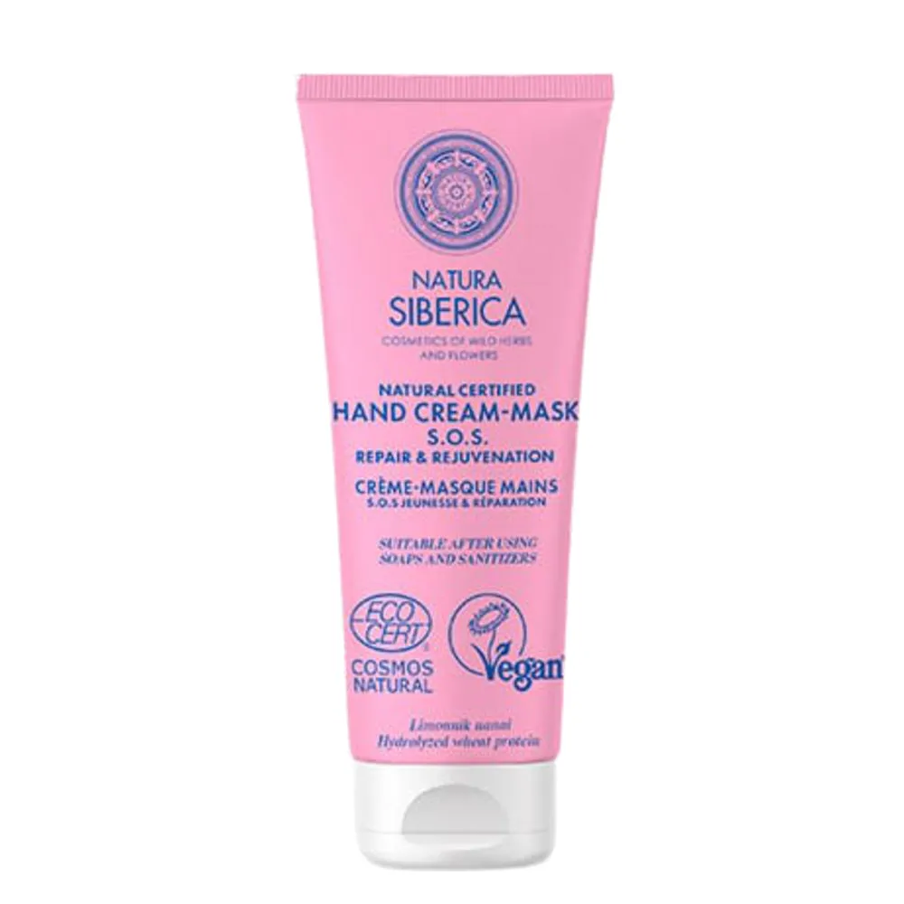 Natura Siberica SOS Repair & Rejuvenation Hand Cream Mask