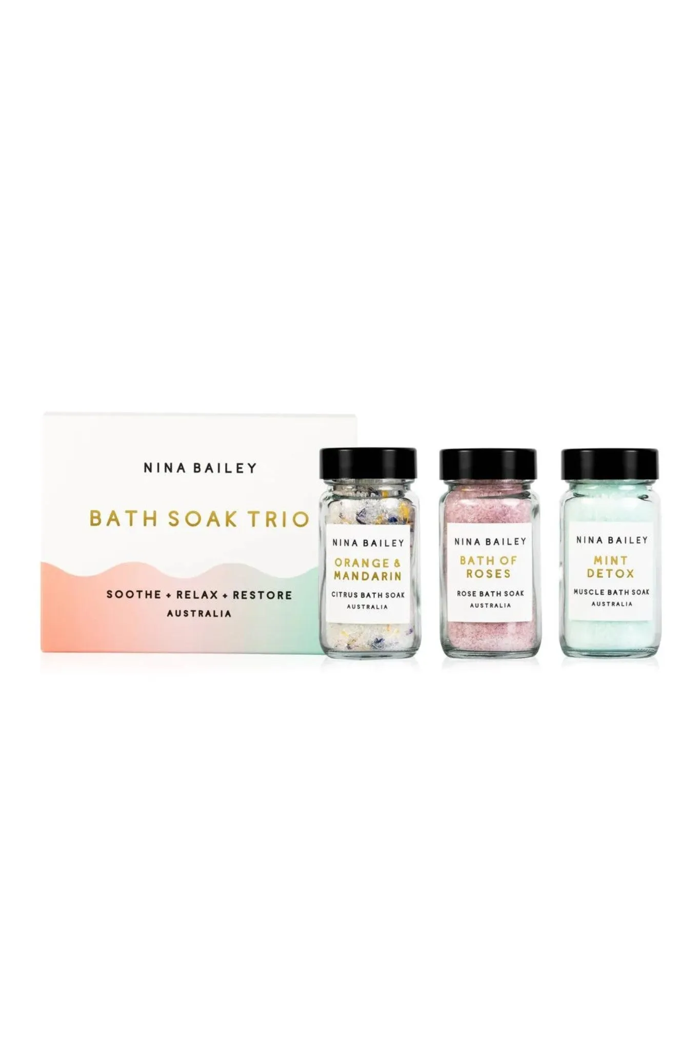 Nina Bailey: Bath Soak Trio