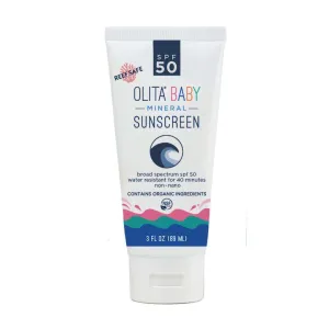 OLITA | Baby Organic Mineral Sunscreen Tube SPF 50