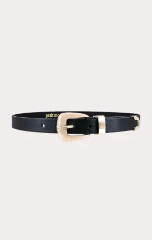 Petit Moments Square Belt ~ Black