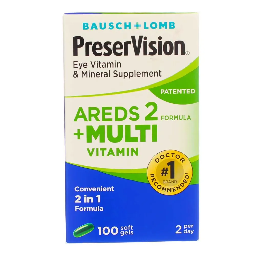 PreserVision AREDS 2 Formula   Multivitamin Supplement