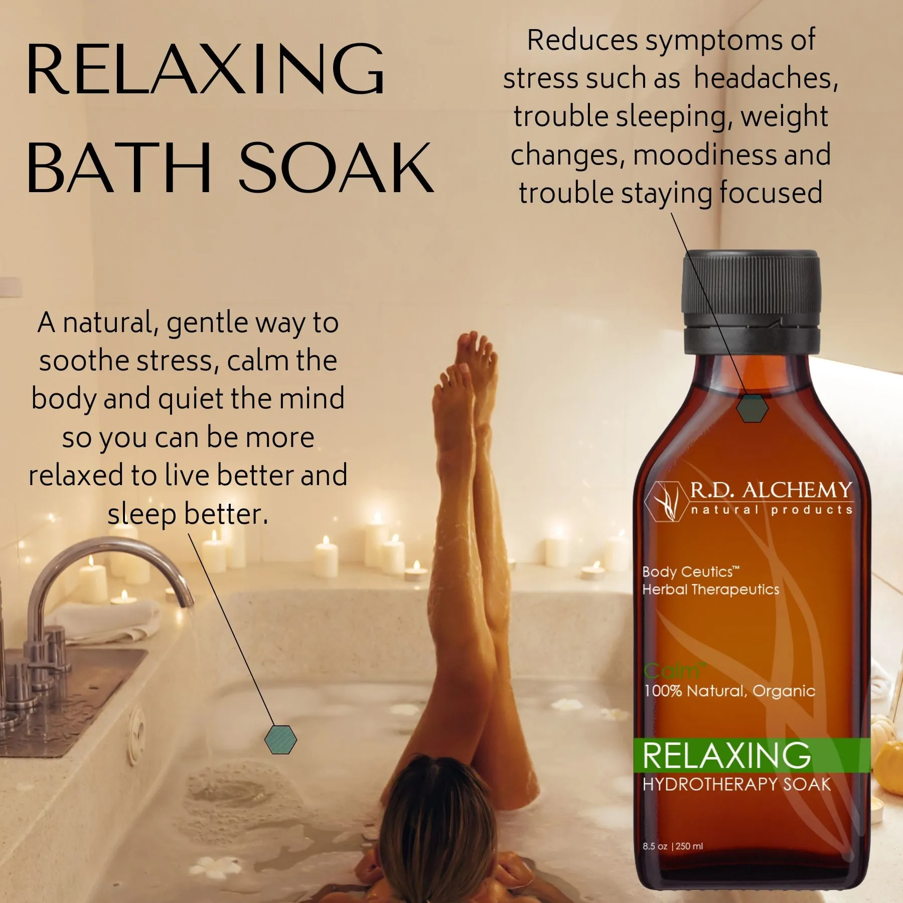 Relaxing Hydrotherapy Bath Soak