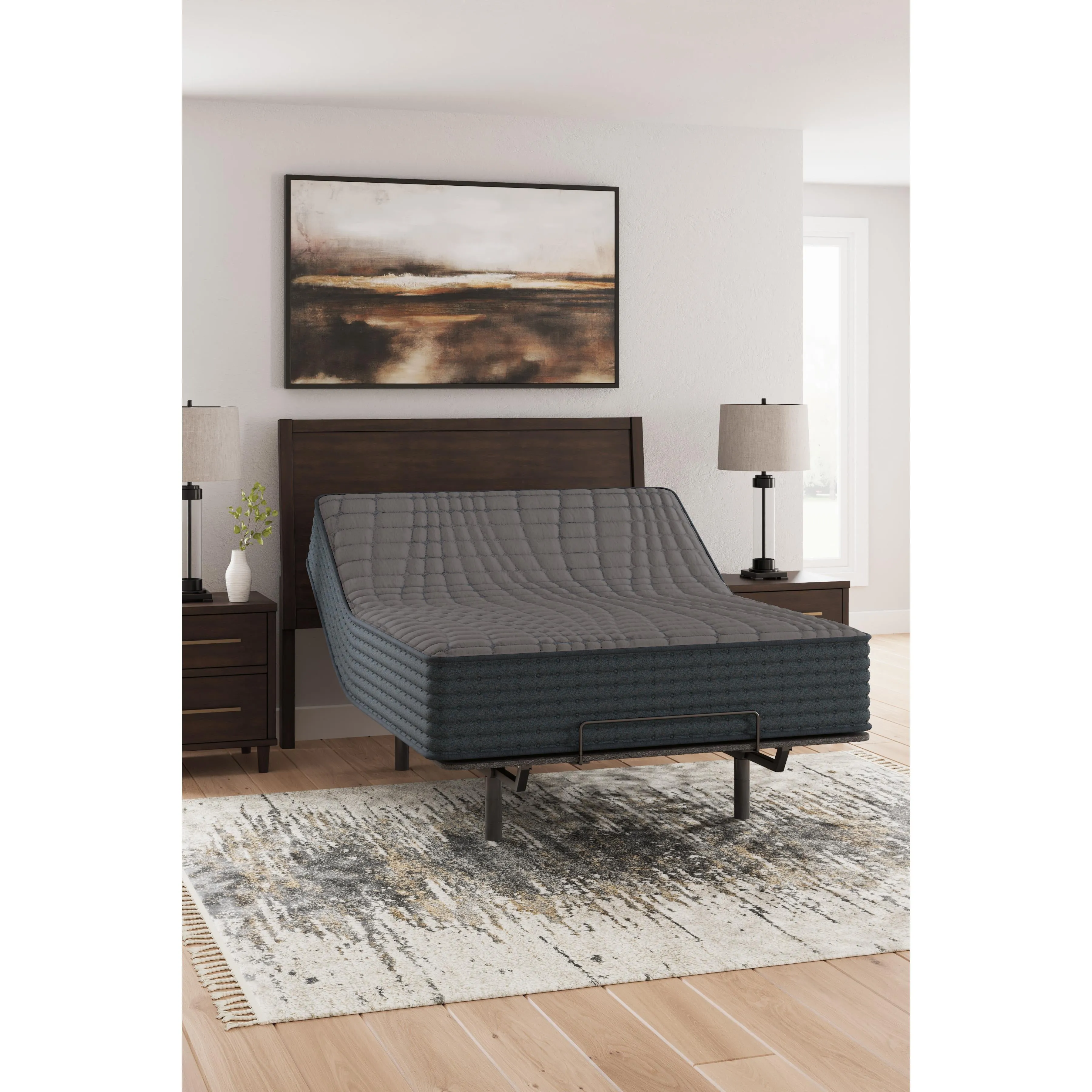 Sierra Sleep Gray 1200 Hybrid M43841 King Mattress