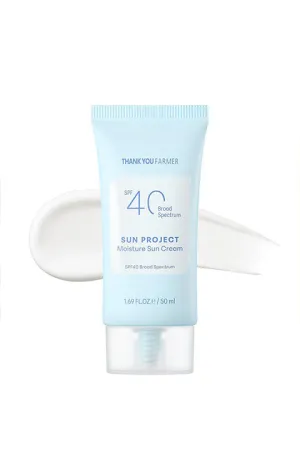 [THANK YOU FARMER] Sun Project Moisture Sun Cream SPF 40 950Ml/1.69fl.oz)