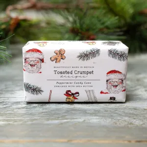 Toasted Crumpet Peppermint Candycane Soap - 190g