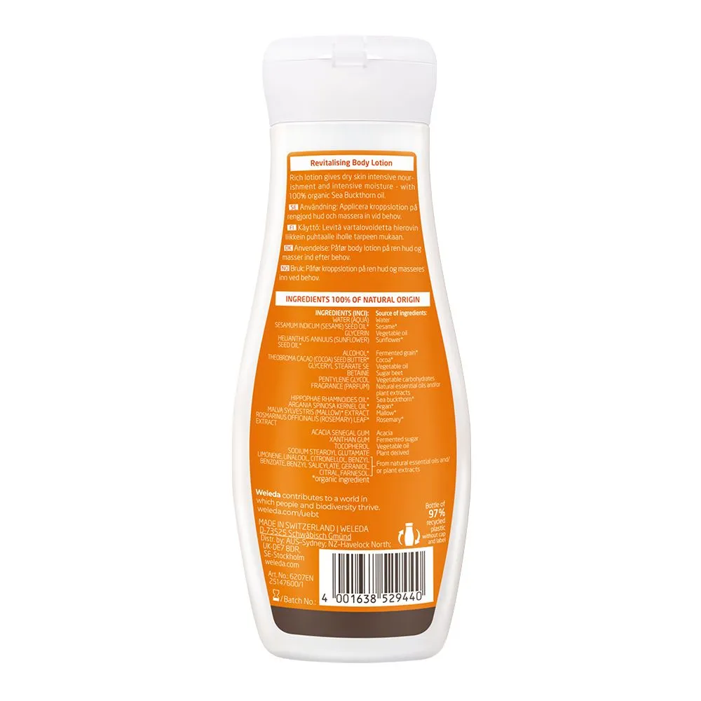 Weleda Revitalising Body Lotion - Sea Buckthorn